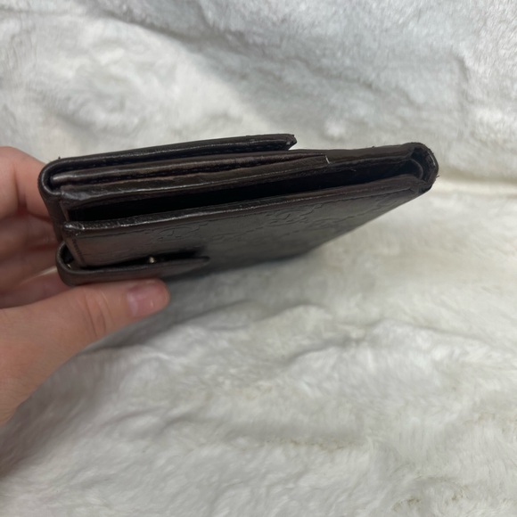 Gucci Brown Leather Wallet - Picture 10 of 11